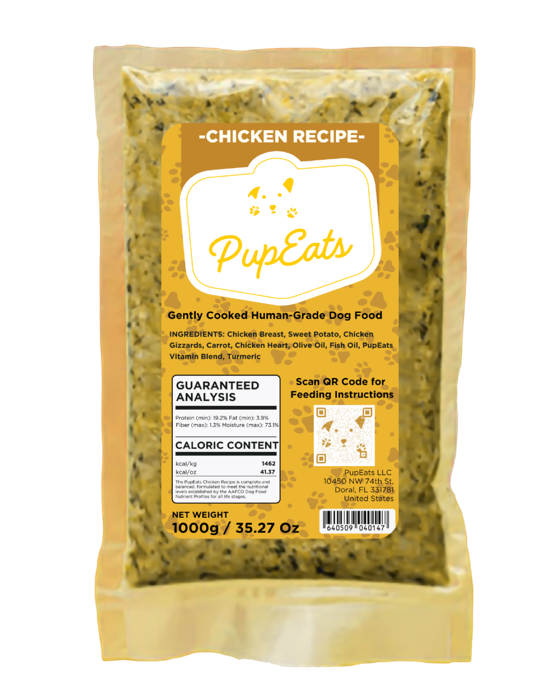 PupEats Chicken Recipe pack